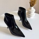 Dior Shiny leather boot - Black