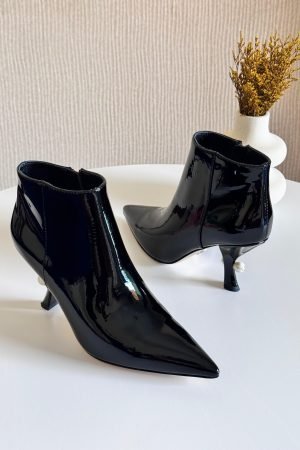 Dior Shiny leather boot