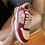 Amiri Classic Low Sneakers - Burgundy