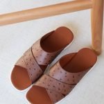 Loro Piana Palm Sandal - Brown ostrich