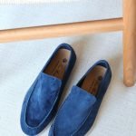 Loro Piana Summer Walk Loafer - Men’s - Blue