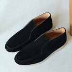 Loro Piana Open Walk Ankle Boot - Black