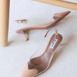 Alaïa Le Cœur Slingback - Beige