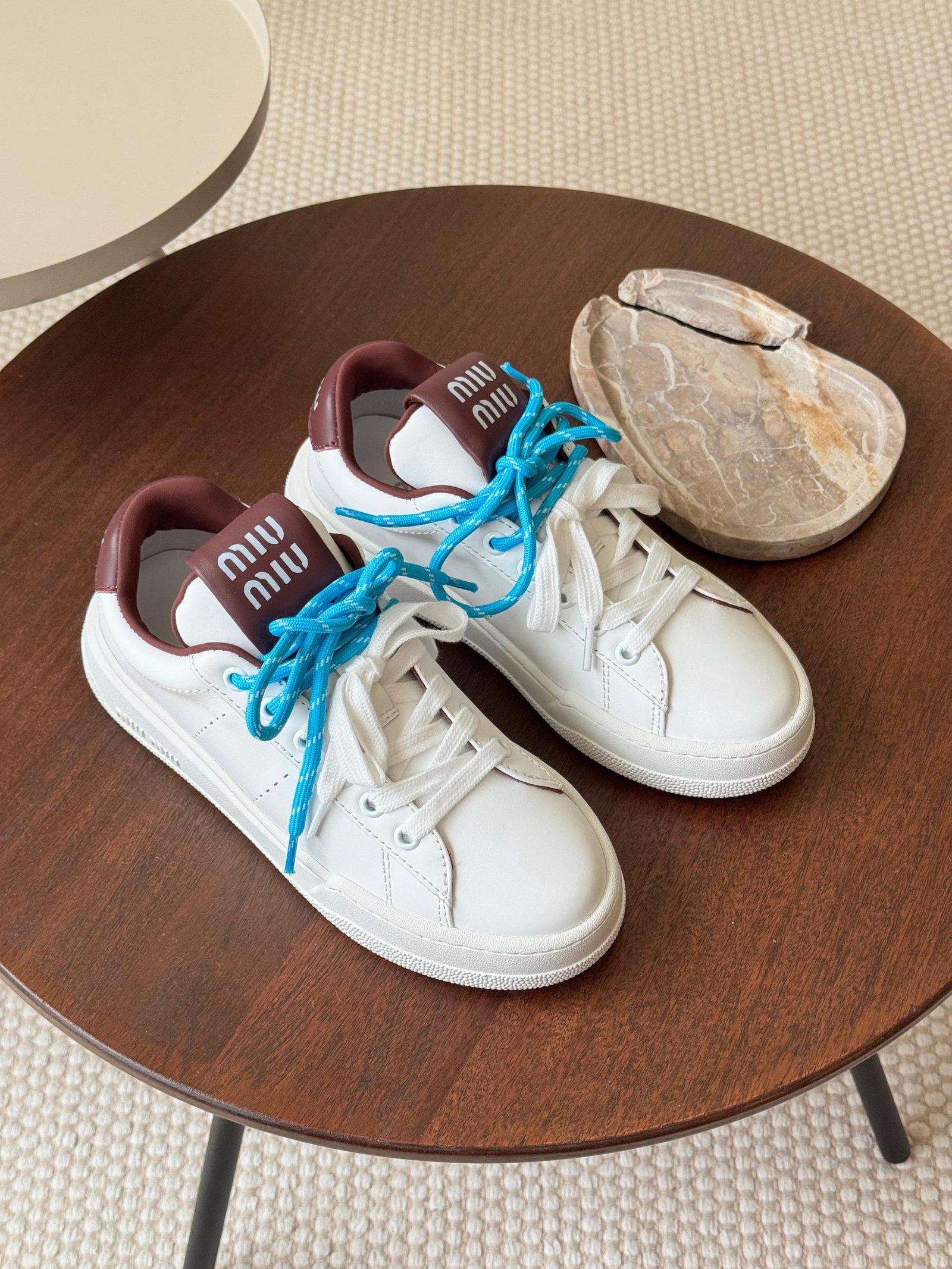 Miu Miu Leather sneakers - Image 3