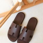 Hermes Izmir Sandal - Chocolate Brown