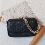 Gucci GG Emblem shoulder bag 20.5cm - Black