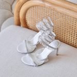 Rene Caovilla Chandelier Sandal 10cm - White