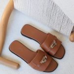 Hermes Giulia Sandals - Brown