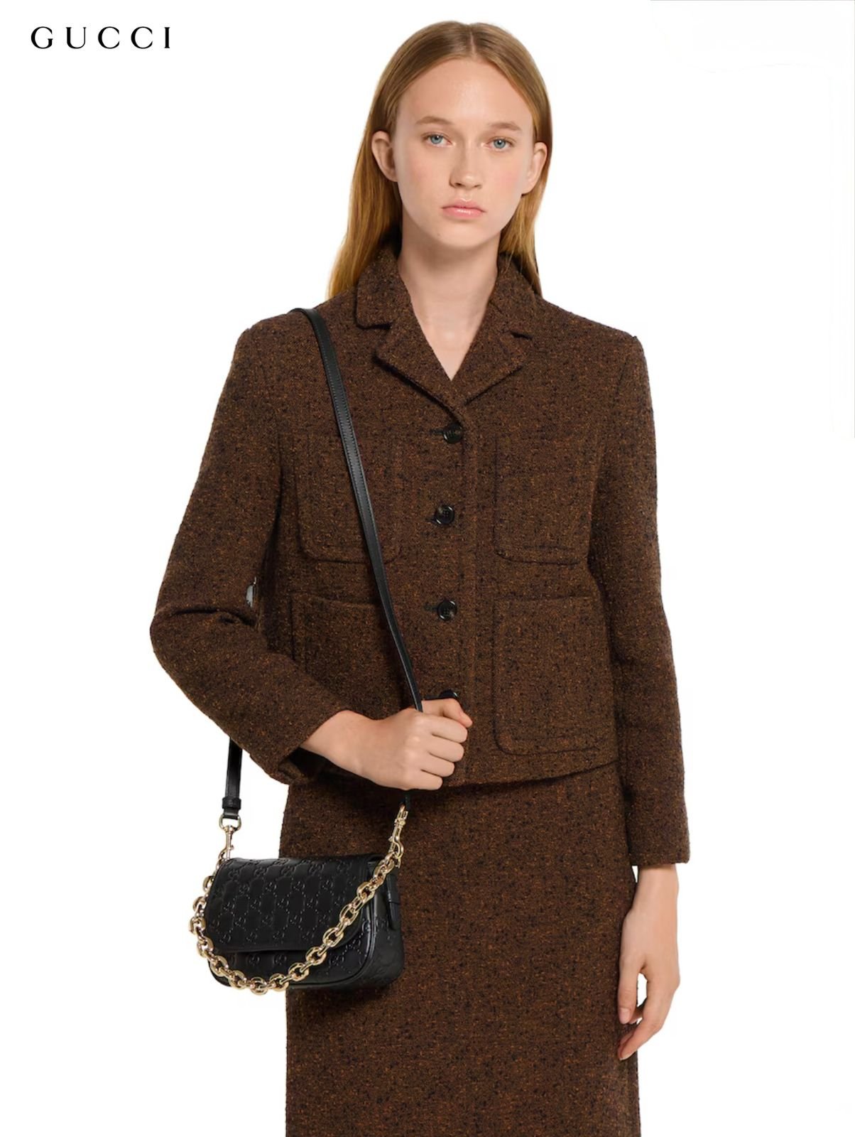 Gucci GG Emblem shoulder bag 20.5cm - Image 2