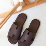 Hermes Izmir Sandal - Dark brown