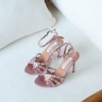 Aquazzura Tequila Sandal 10cm - Pink