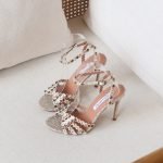 Aquazzura Tequila Sandal 10cm - Gold
