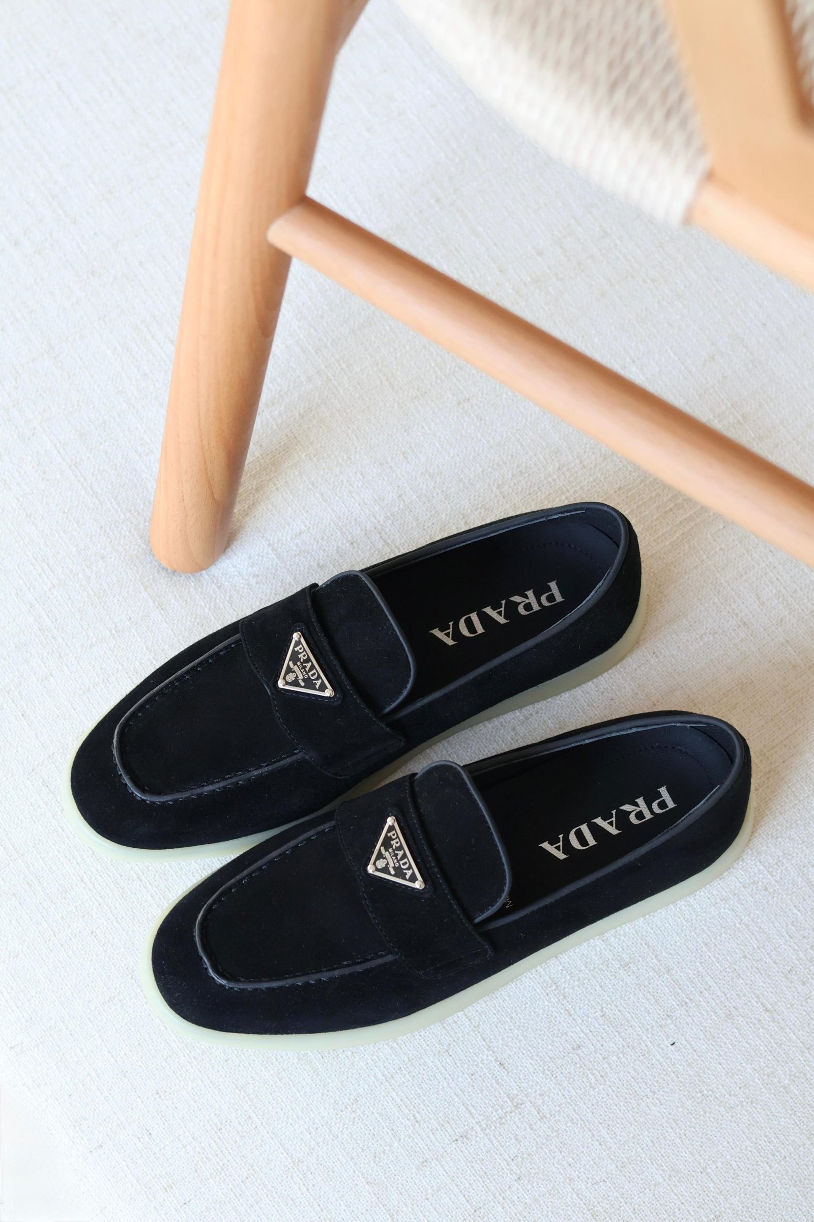 Prada Suede leather loafers - Image 5
