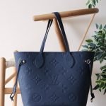 Louis Vuitton Neverfull MM Tote Bag - Navy