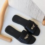 Hermes Giulia Sandals - Black