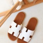 Hermes Izmir Sandal - White brown