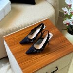 Dior J'Adior Slingback Pump 10cm - Full Balck