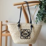 Loewe Anagram Basket bag - Small/Medium - Black