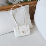 Chanel Mini Flap Bag - White