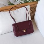 Chanel Small Flap Bag - Maroon